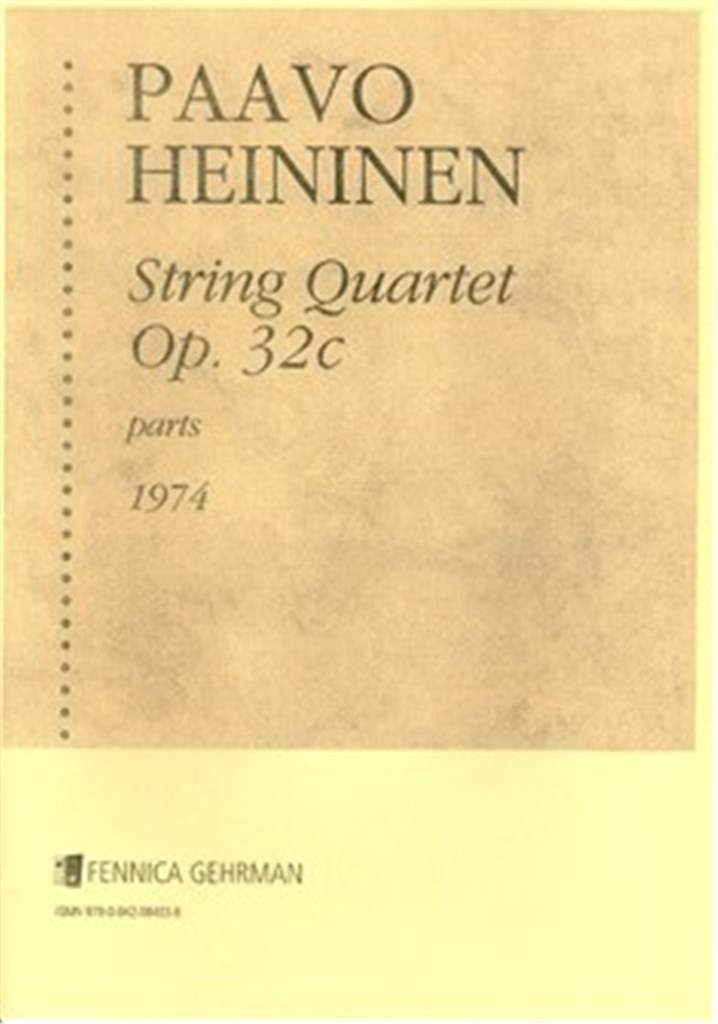 String Quartet No.1 op. 32c